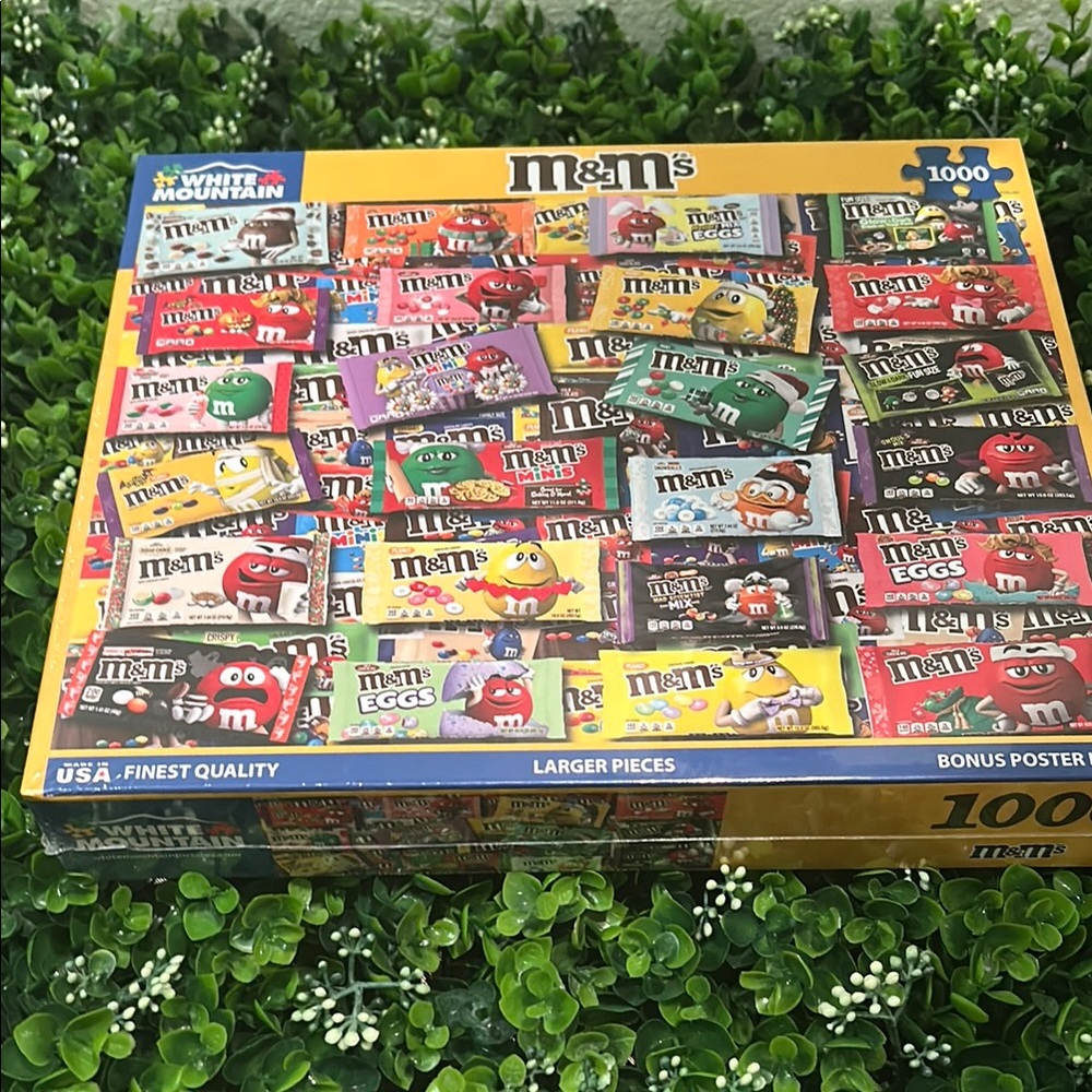White Mountain Red and Yellow Puzzle Games